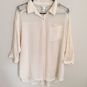 Long sleeve blouse